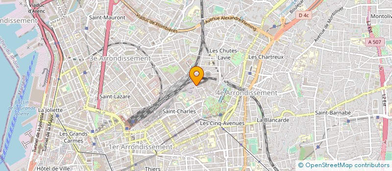 localisation de l'entreprise MADAME GAELLE GONTHIER à MARSEILLE