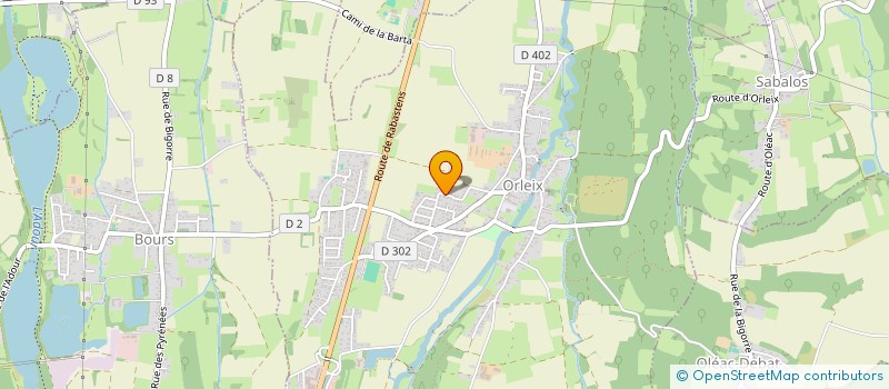 localisation de l'entreprise MADAME GAELLE GOSSELIN  ORLEIX