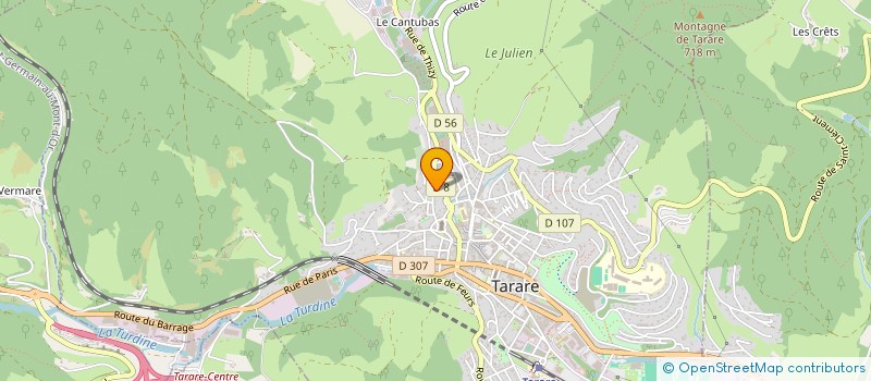 localisation de l'entreprise MADAME GAELLE GRANJARD  TARARE