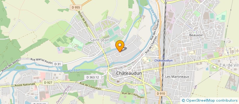 localisation de l'entreprise MADAME GAELLE GRAVE à CHATEAUDUN