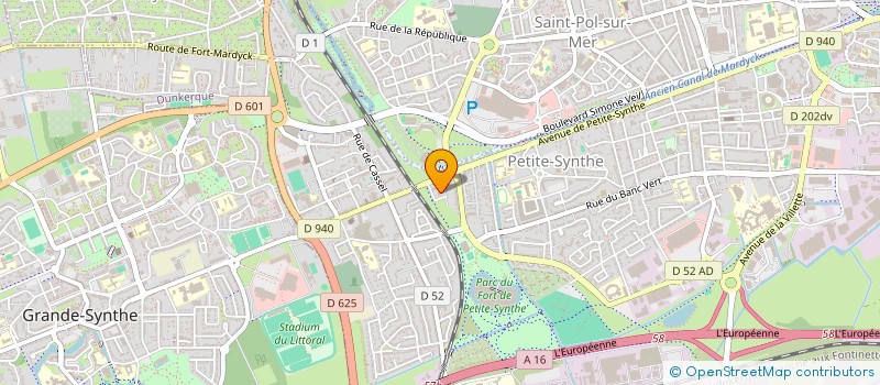 localisation de l'entreprise MADAME GAELLE GROLLEAU à DUNKERQUE