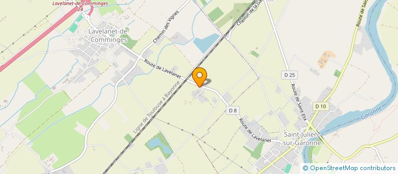 localisation de l'entreprise MADAME GAELLE GUEZELLO  LAVELANET-DE-COMMINGES