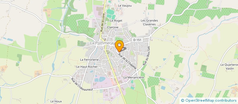 localisation de l'entreprise MADAME GAELLE GUEZENNEC  MAUGES-SUR-LOIRE