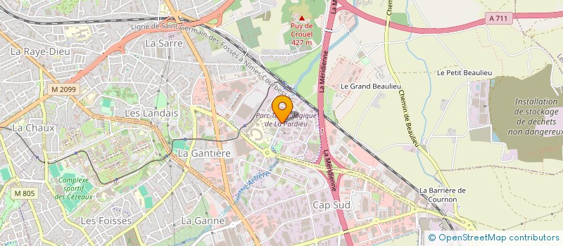 localisation de l'entreprise MADAME GAELLE GUIGNABERT  CLERMONT-FERRAND