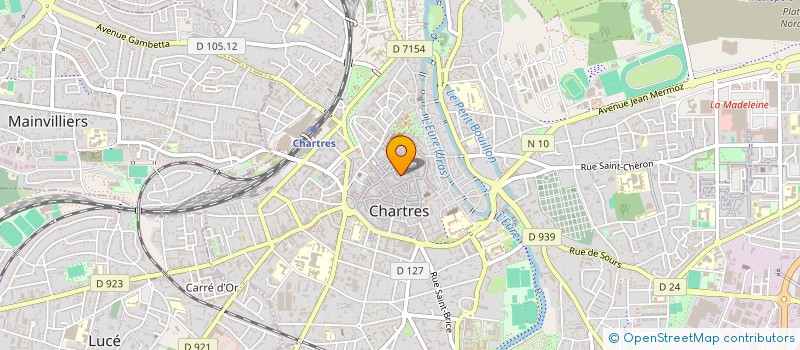 localisation de l'entreprise MADAME GAELLE GUILLEUX à CHARTRES