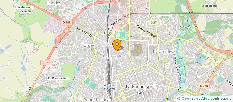 localisation de l'entreprise MADAME GAELLE GUILLOT à LA ROCHE-SUR-YON