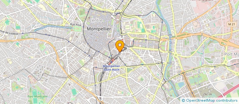 localisation de l'entreprise MADAME GAELLE GUIRAO à MONTPELLIER