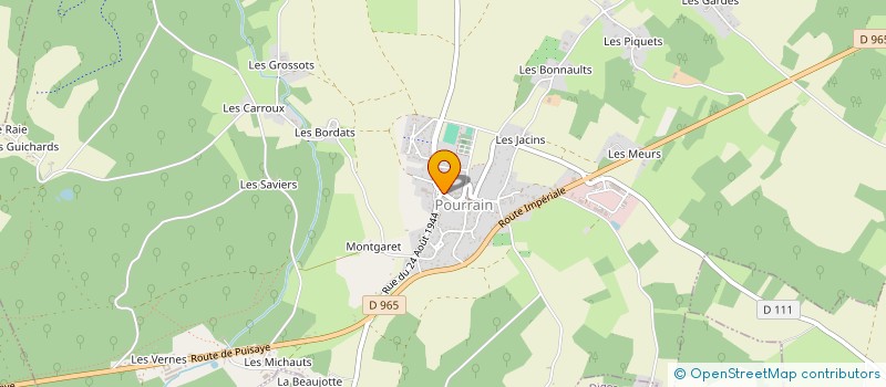 localisation de l'entreprise MADAME GAELLE HAMON  POURRAIN