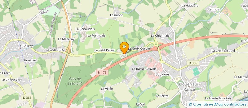 localisation de l'entreprise MADAME GAELLE HAMONOU à PLOUER-SUR-RANCE