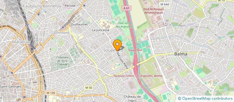 localisation de l'entreprise MADAME GAELLE HANTZ  TOULOUSE