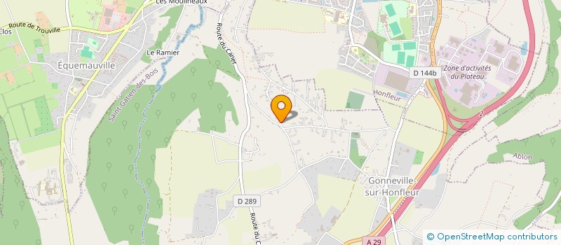 localisation de l'entreprise MADAME GAELLE HEBERT  HONFLEUR