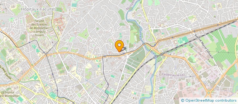 localisation de l'entreprise MADAME GAELLE HERSENT à MONTPELLIER