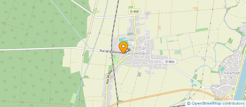 localisation de l'entreprise MADAME GAELLE HERTZOG  BANTZENHEIM