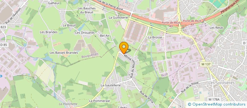 localisation de l'entreprise MADAME GAELLE HERVE  PONT-SAINT-MARTIN