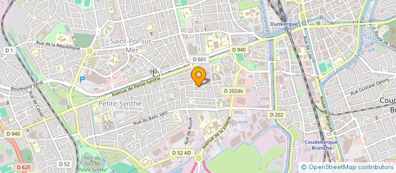 localisation de l'entreprise MADAME GAELLE HINGREZ à DUNKERQUE