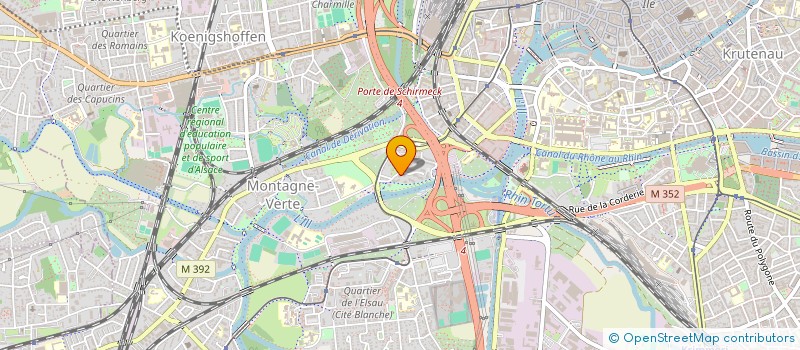 localisation de l'entreprise MADAME GAELLE HOOG à STRASBOURG