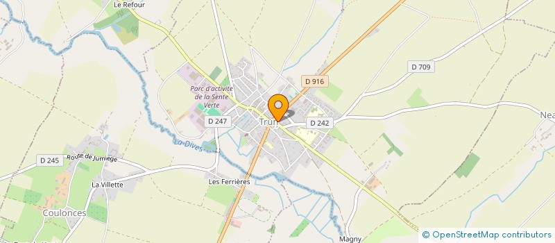 localisation de l'entreprise MADAME GAELLE HUBERT à GOUFFERN EN AUGE