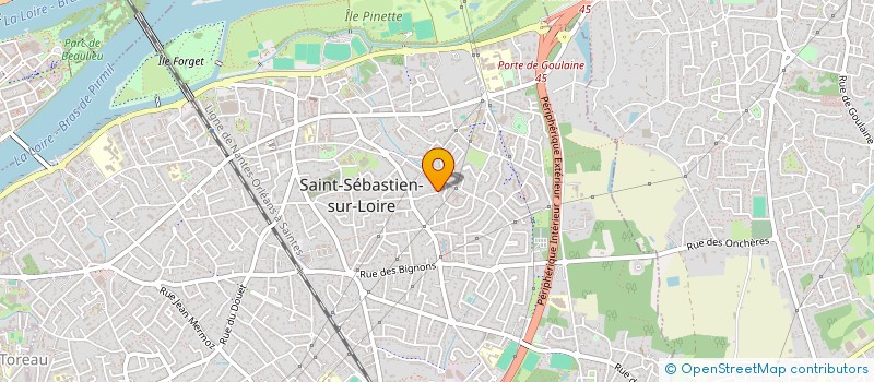 localisation de l'entreprise MADAME GAELLE HUBERT  SAINT-SEBASTIEN-SUR-LOIRE