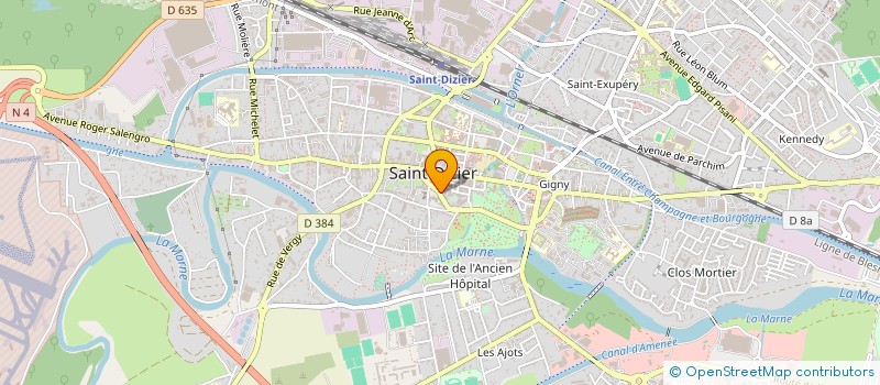 localisation de l'entreprise MADAME GAELLE INDJIRDJIAN à SAINT-DIZIER