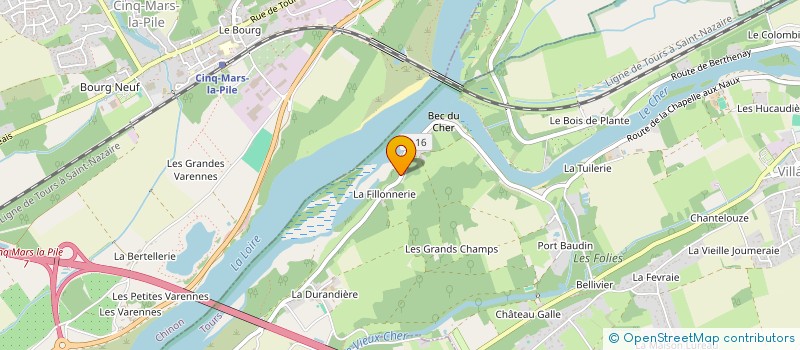 localisation de l'entreprise MADAME GAELLE JACQUIN  VILLANDRY