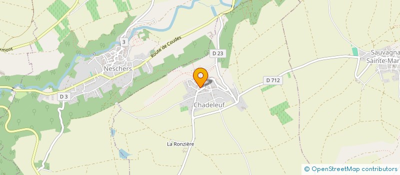 localisation de l'entreprise MADAME GAELLE JAFFRELOT à CHADELEUF