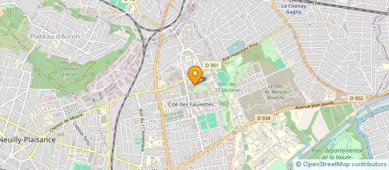 localisation de l'entreprise MADAME GAELLE JANNAS à NEUILLY-SUR-MARNE