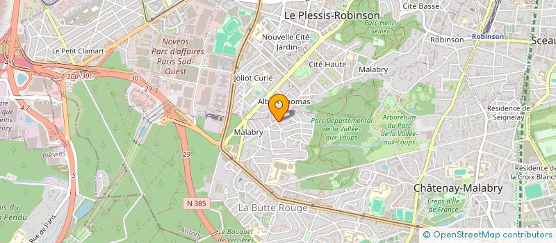 localisation de l'entreprise MADAME GAELLE JARNY à CHATENAY-MALABRY