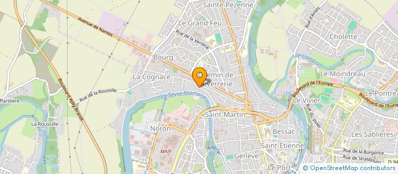 localisation de l'entreprise MADAME GAELLE JEANNE MARIE BRUNET  BESSINES