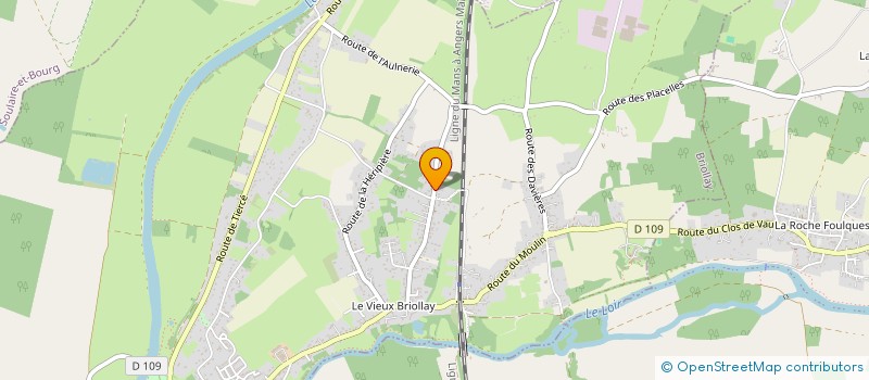 localisation de l'entreprise MADAME GAELLE JOLLIVET  BRIOLLAY