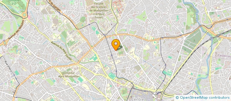 localisation de l'entreprise MADAME GAELLE JOUAN à MONTPELLIER