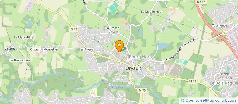 localisation de l'entreprise MADAME GAELLE JOUSSEAUME à ORVAULT