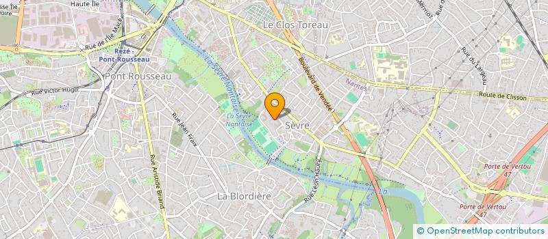 localisation de l'entreprise MADAME GAELLE KERGROHENN à NANTES