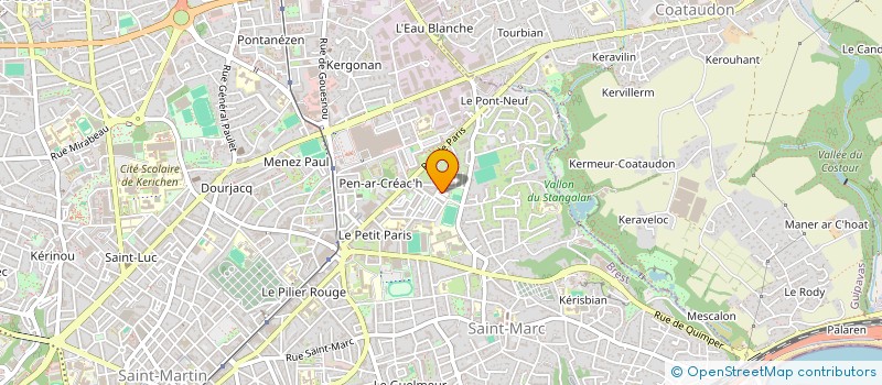 localisation de l'entreprise MADAME GAELLE KHELIFI à BREST