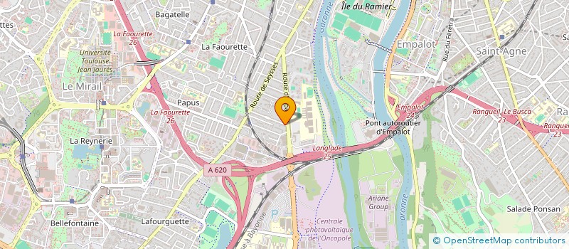 localisation de l'entreprise MADAME GAELLE KREMER  TOULOUSE