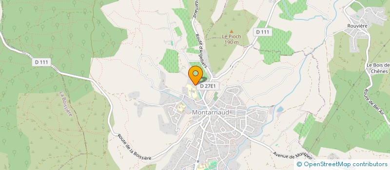 localisation de l'entreprise MADAME GAELLE L'HUILLIER  MONTARNAUD