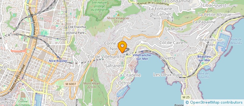 localisation de l'entreprise MADAME GAELLE LAFITTE à VILLEFRANCHE-SUR-MER