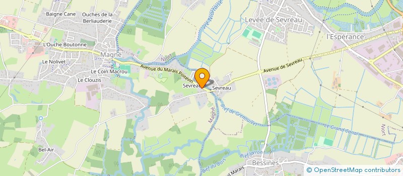 localisation de l'entreprise MADAME GAELLE LAMANDE  MAGNE