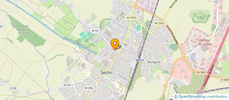 localisation de l'entreprise MADAME GAELLE LAMBERT  SECLIN