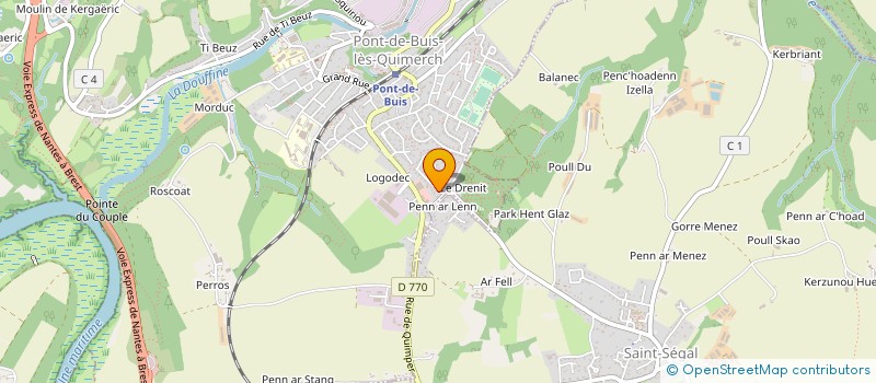 localisation de l'entreprise MADAME GAELLE LARDOUX  PONT-DE-BUIS-LES-QUIMERCH