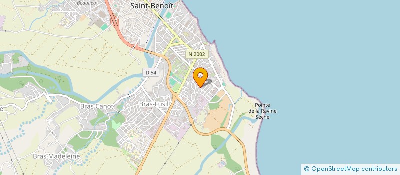 localisation de l'entreprise MADAME GAELLE LAURET à SAINT-BENOIT