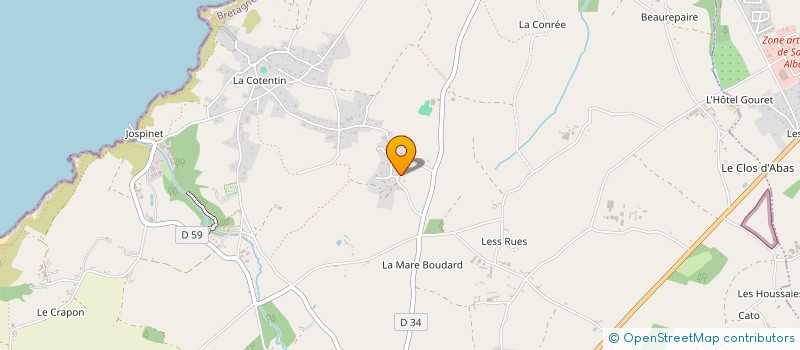 localisation de l'entreprise MADAME GAELLE LE BRETON à LAMBALLE-ARMOR