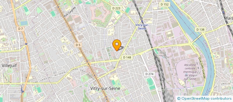localisation de l'entreprise MADAME GAELLE LE BRIS à VITRY-SUR-SEINE