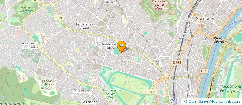 localisation de l'entreprise MADAME GAELLE LE COZE à SURESNES