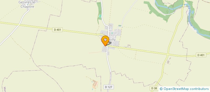 localisation de l'entreprise MADAME GAELLE LE DEVEHAT  MARCILLY