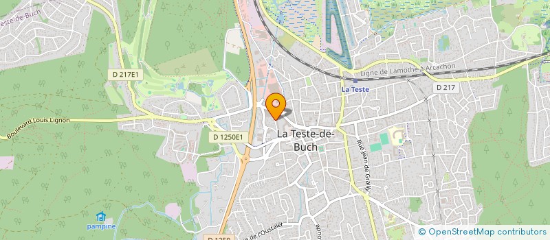 localisation de l'entreprise MADAME GAELLE LE FLOCH à LA TESTE-DE-BUCH