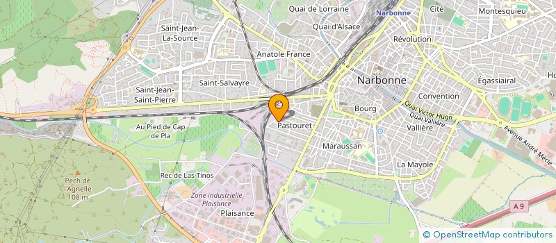 localisation de l'entreprise MADAME GAELLE LE FOLL à NARBONNE