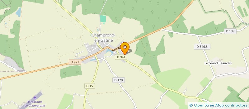 localisation de l'entreprise MADAME GAELLE LE JONCOUR à CHAMPROND-EN-GATINE