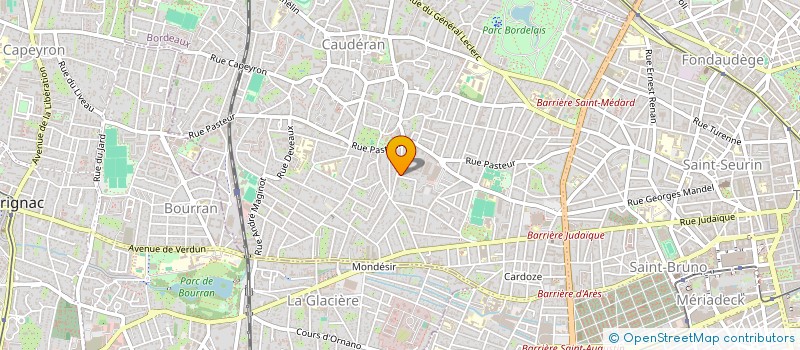 localisation de l'entreprise MADAME GAELLE LE MARREC à BORDEAUX
