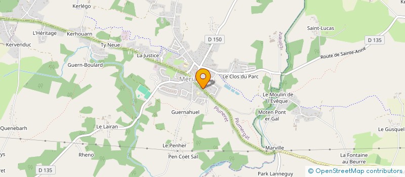 localisation de l'entreprise MADAME GAELLE LE PABIC  PLUNERET