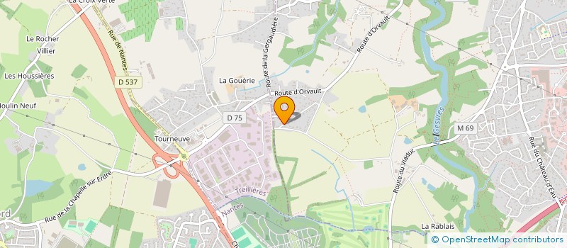 localisation de l'entreprise MADAME GAELLE LE POTIER  SARZEAU